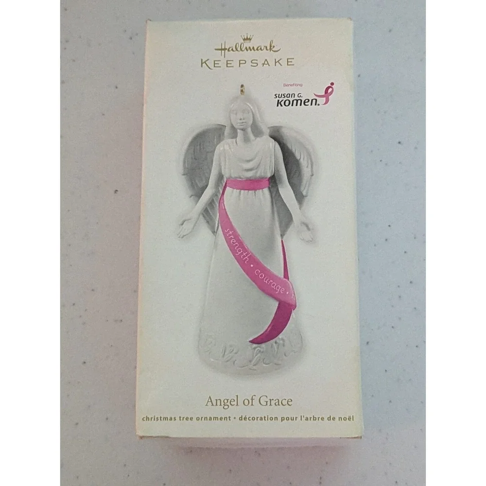 Hallmark Keepsake Ornament "Angel Of Grace" Susan G. Komen 2012 - Picture 8 of 8